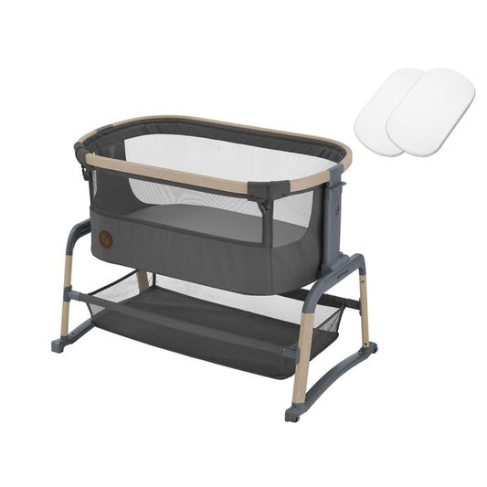 Maxi Cosi Iora Air Co-Sleeper With Sheets - Beyond Graphite