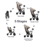 SmarTrike Wonder Max Stroller Trike - Stone Beige