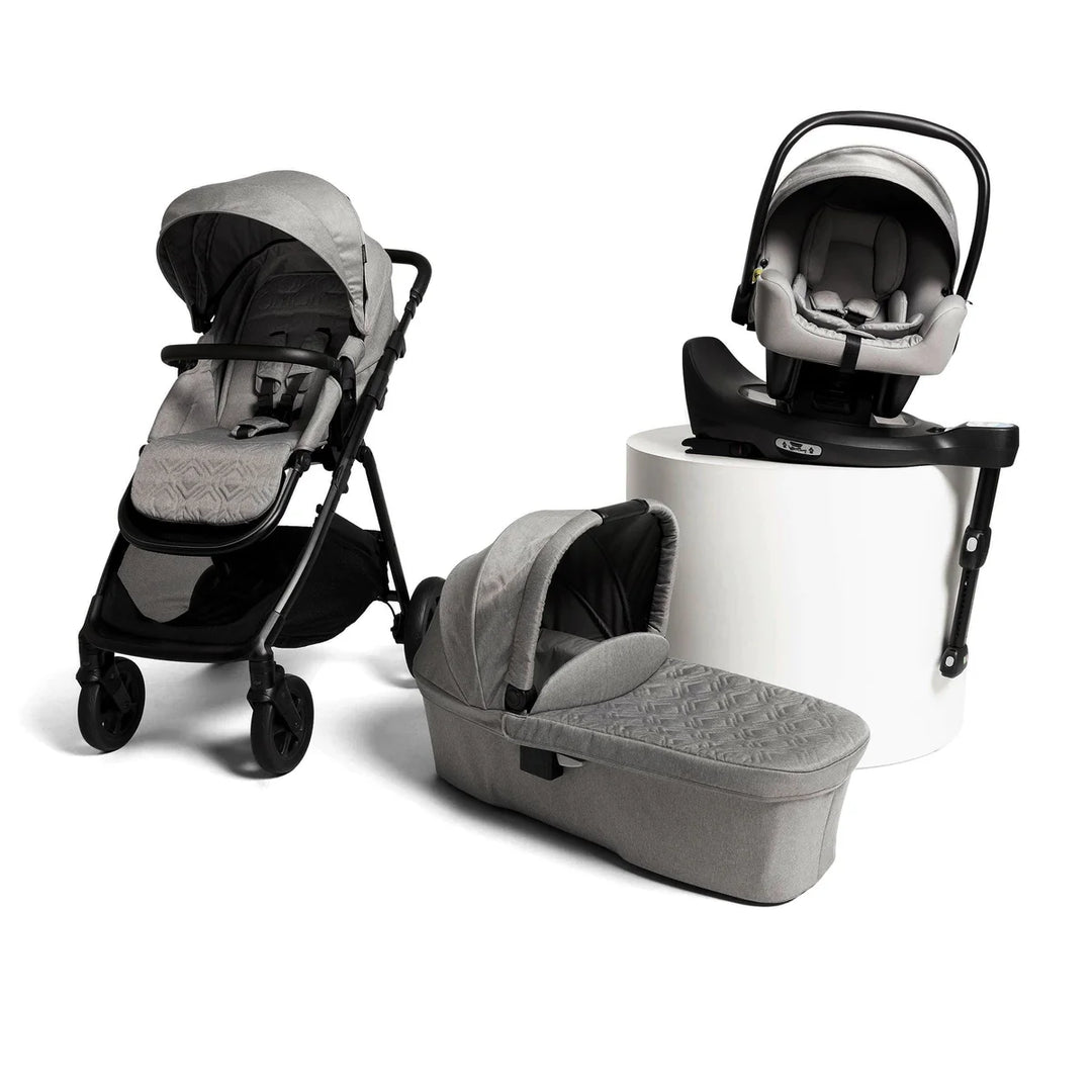 Graco Near2Me DLX Trio Bundle Inc 360 Isofix Base - Ash