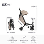 SmarTrike Wonder Max Stroller Trike - Stone Beige