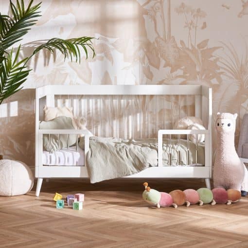 Obaby Maya 3 Piece Furniture Room Set - White/Acrylic