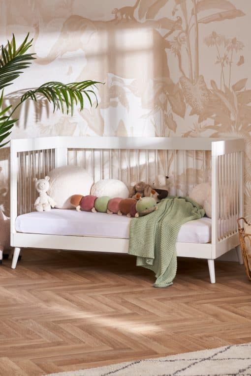 Obaby Maya 3 Piece Furniture Room Set - White/Acrylic