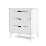 Obaby Maya 3 Piece Furniture Room Set - White/Acrylic