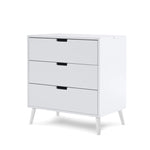 Obaby Maya 3 Piece Furniture Room Set - White/Acrylic