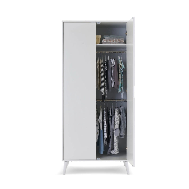 Obaby Maya 3 Piece Furniture Room Set - White/Acrylic