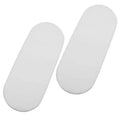 Cuddles Collection Fitted Moses Basket Sheets Twin Pack - White