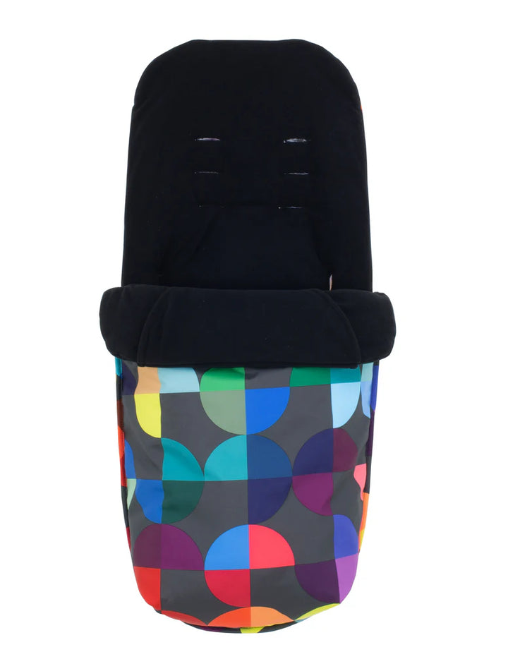 Cosatto Giggle Changing Bag & Footmuff Bundle Accessory Pack - Kaleidoscope