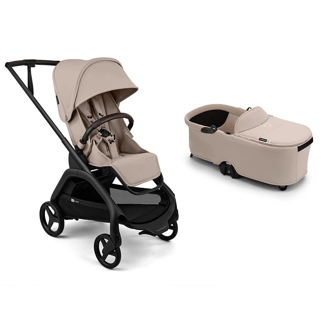 Bugaboo Dragonfly Plus Stroller + Carrycot - Desert Taupe