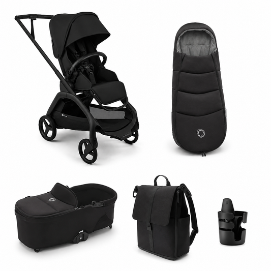 Bugaboo Dragonfly Plus Complete Pushchair Bundle - Heritage Black