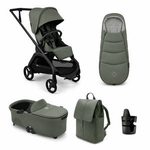 Bugaboo Dragonfly Plus Complete Pushchair Bundle - Forest Green