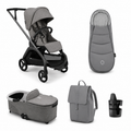 Bugaboo Dragonfly Plus Complete Pushchair Bundle - Grey Melange