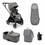 Bugaboo Dragonfly Plus Complete Pushchair Bundle - Grey Melange