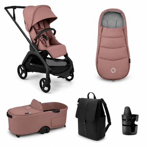 Bugaboo Dragonfly Plus Complete Pushchair Bundle - Dusty Pink