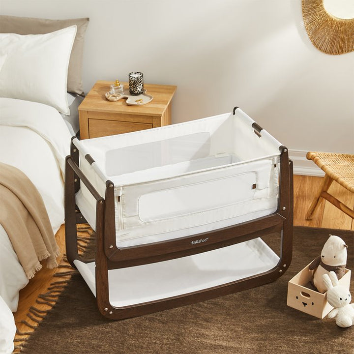 SnuzPod4 Bedside Crib The Natural Edit 'Ebony'