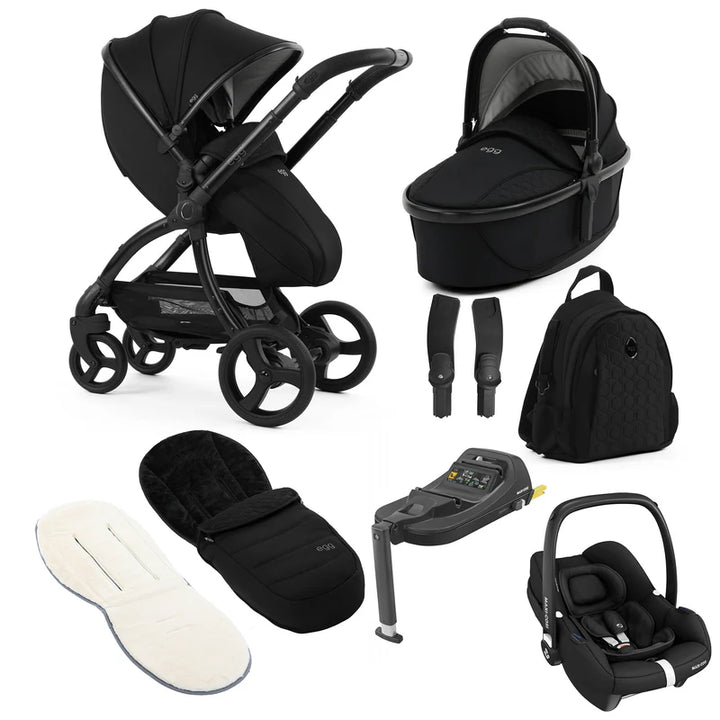 egg3 Luxury Bundle with Maxi-Cosi Cabriofix i-Size Car Seat - Panther