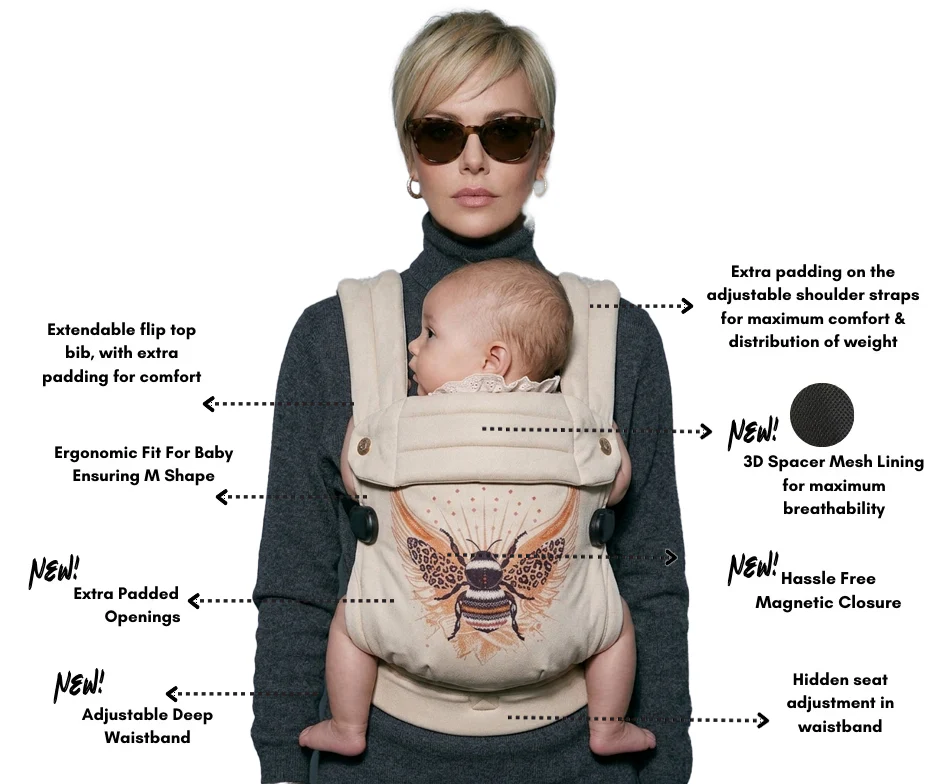 Bizzi Growin Nomad Air Baby Carrier - Bizzi Bee
