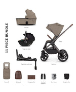 Venicci Upline2 4in1 Travel System Inc 360 Base - Special Edition Powder