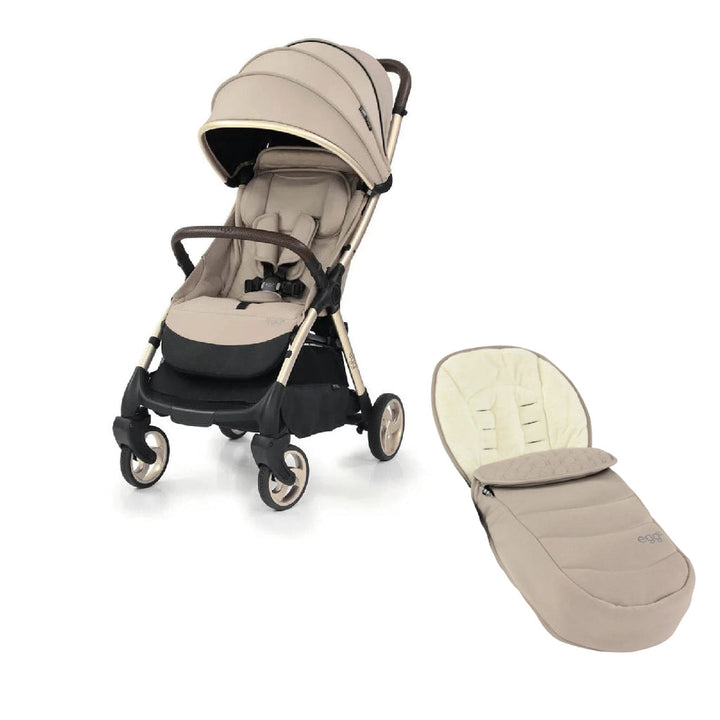 Egg Z Stroller & Footmuff - Feather