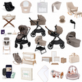 Joie Finiti Signature Bambinos Ultimate Travel System & Complete Home Baby Bundle