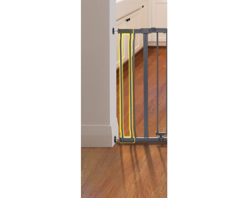 Dreambaby Ava 9Cm Gate Extension - Charcoal