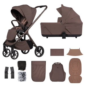 Venicci Tila 11 Piece Travel System Bundle - Noche
