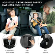 Kinderkraft Comfort Up I Size Car Seat - Happy Shapes