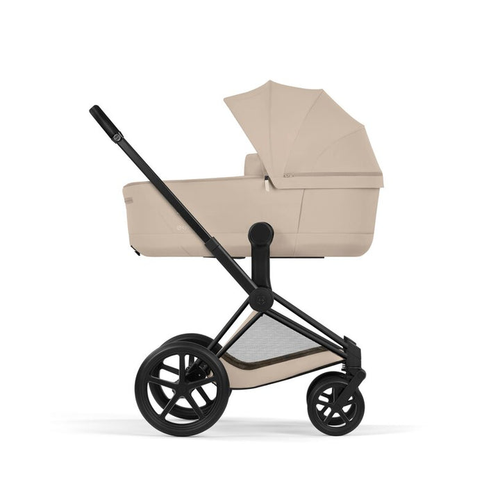 Cybex Priam Comfort Ultimate Cloud T Plus Travel System Bundle - Cozy Beige/Black
