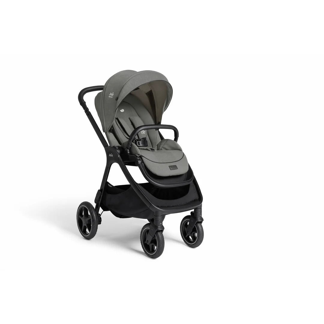 Joie Finiti Travel System Inc Sprint i-Size Car Seat Click and Go Bundle - Evergreen