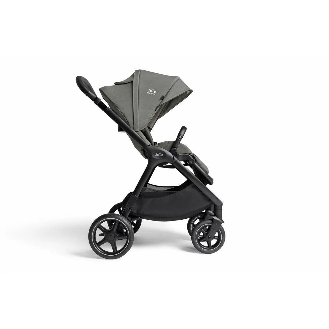 Joie Finiti Travel System Inc Sprint i-Size Car Seat Click and Go Bundle - Evergreen