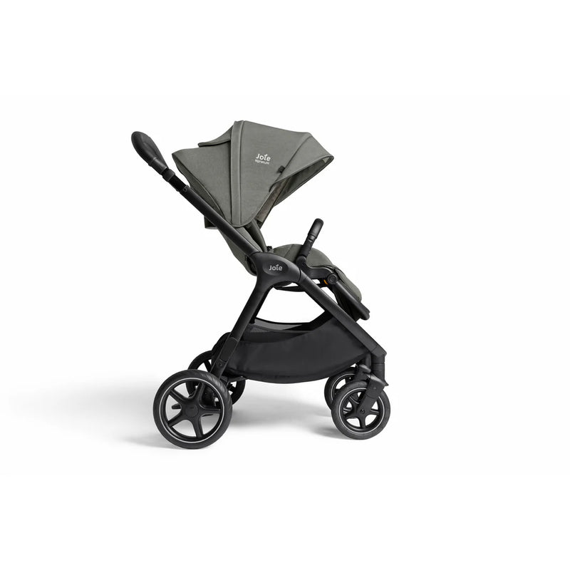 Joie Finiti Travel System Inc Sprint i-Size Car Seat Click and Go Bundle - Evergreen