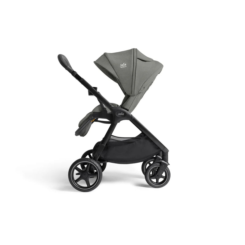 Joie Finiti Travel System Inc Sprint i-Size Car Seat Click and Go Bundle - Evergreen