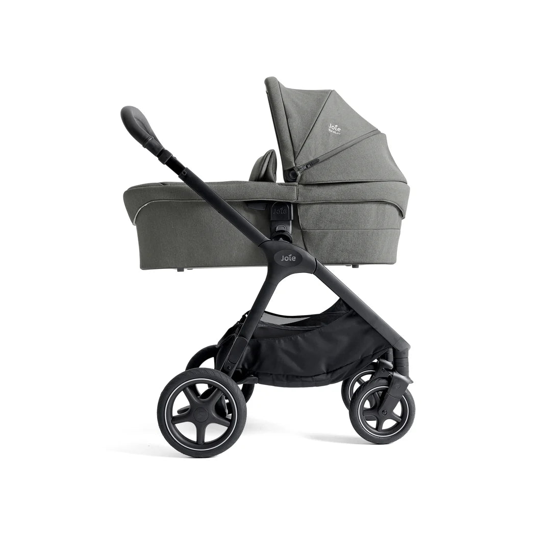 Joie Finiti Travel System Inc Sprint i-Size Car Seat Click and Go Bundle - Evergreen