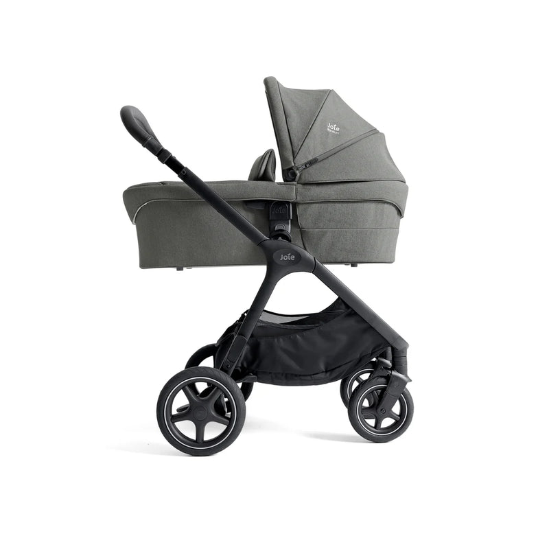 Joie Finiti Travel System Inc Sprint i-Size Car Seat Click and Go Bundle - Evergreen