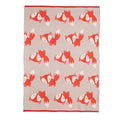 Bizzi Growin Fernando Fox Knitted Blanket