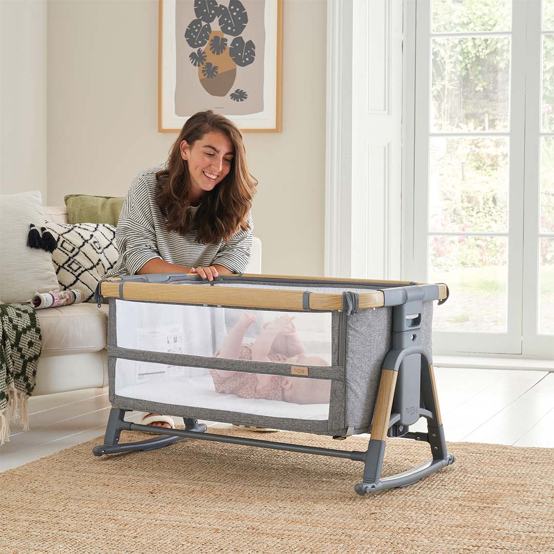 Tutti Bambini CoZee XL Bassinet Accessory Pack, Rocking Bars + Support Bars