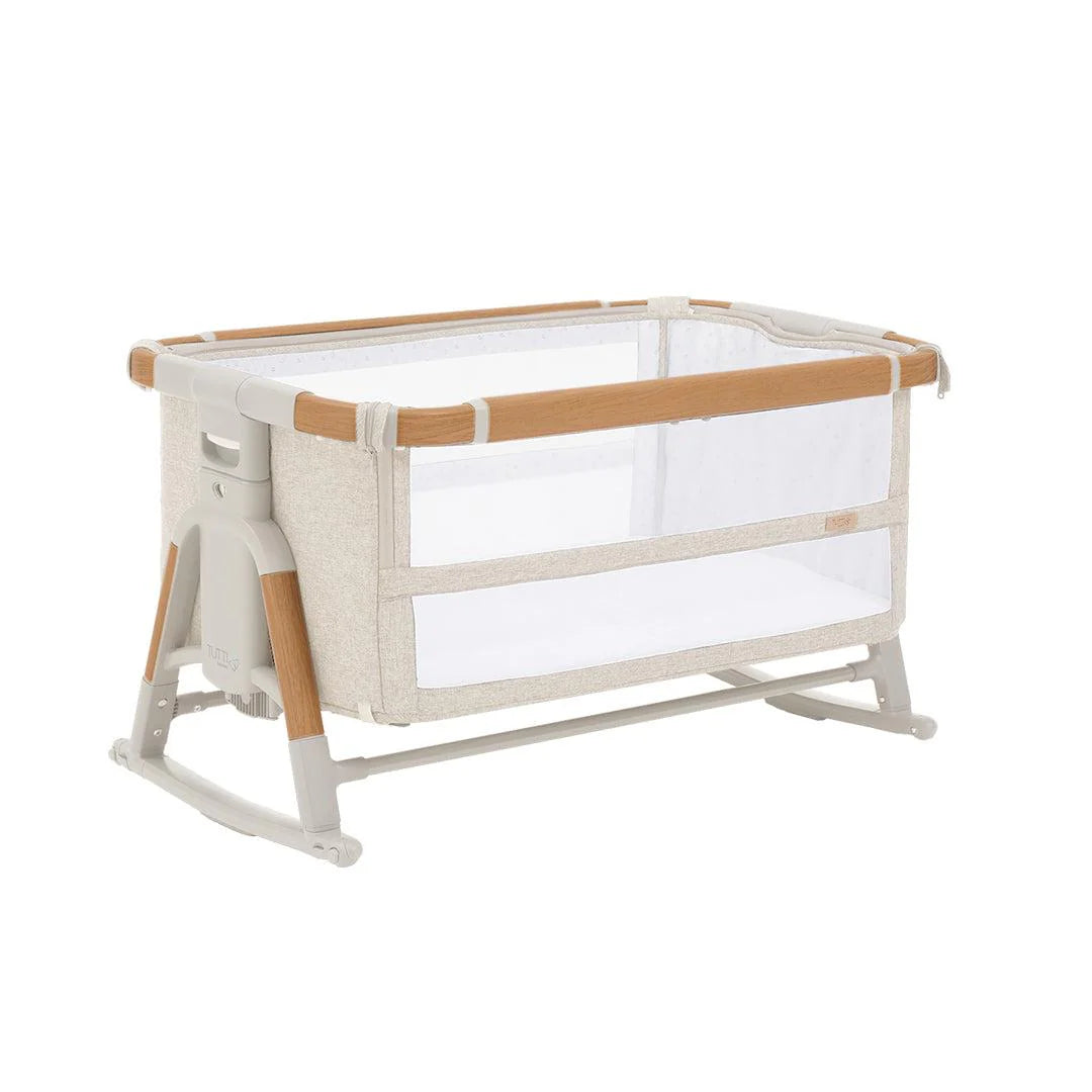 Tutti Bambini CoZee XL Bassinet Accessory Pack, Rocking Bars + Support Bars - Scandinavian Walnut