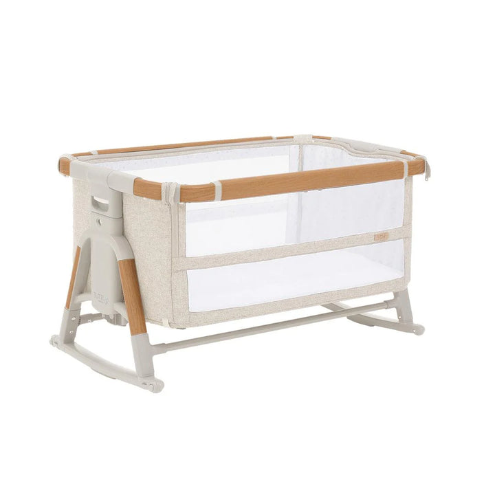 Tutti Bambini CoZee XL Bassinet Accessory Pack, Rocking Bars + Support Bars - Scandinavian Walnut