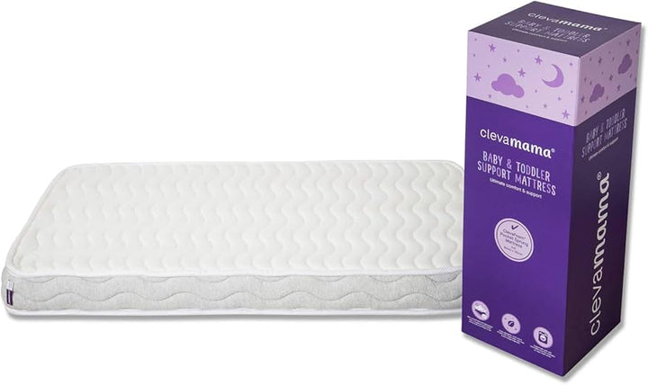 Clevamama Premium Deluxe ClevaFoam® Pocket Sprung Mattress 70 X 140 Cot Bed