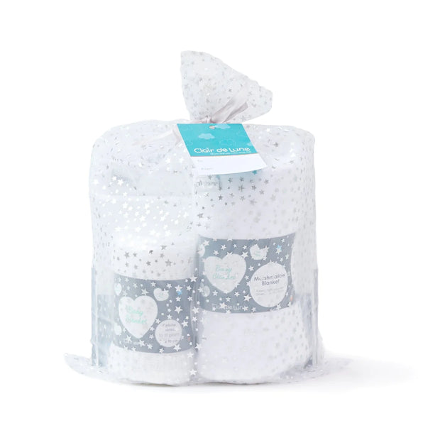 Clair De Lune Baby Shower Gift Set - White