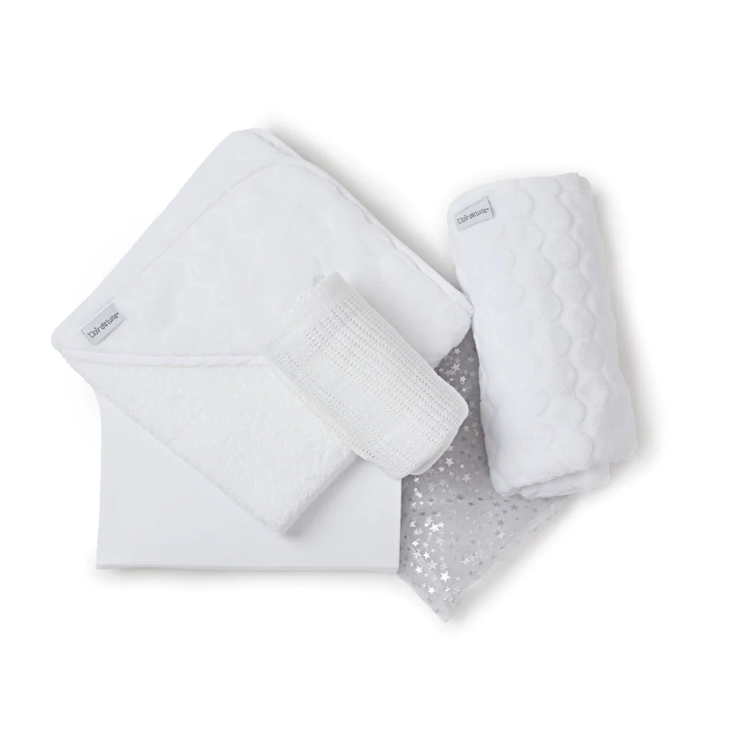 Clair De Lune Baby Shower Gift Set - White