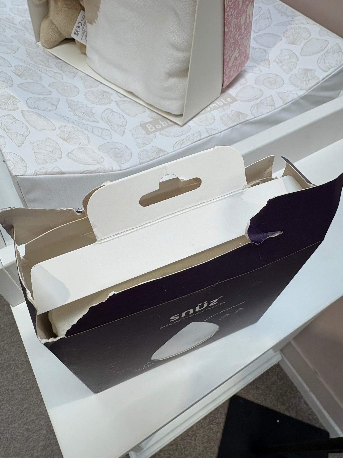 DAMAGED BOX SnuzPod4 Waterproof Crib Mattress Protector