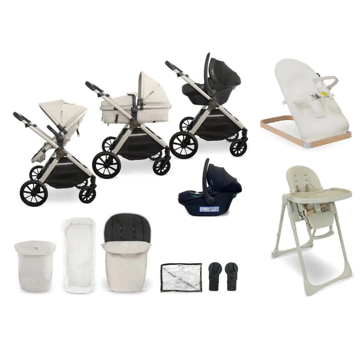 My Babiie MB220 Newborn Bundle - Ivory