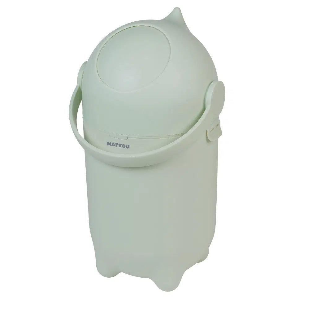 Nattou Dropy Nappy Bin - Green