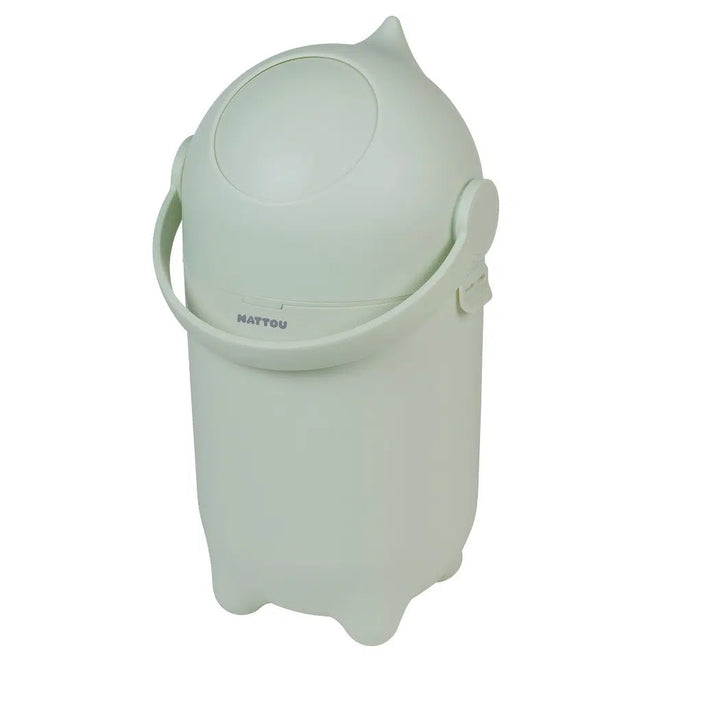 Nattou Dropy Nappy Bin - Green
