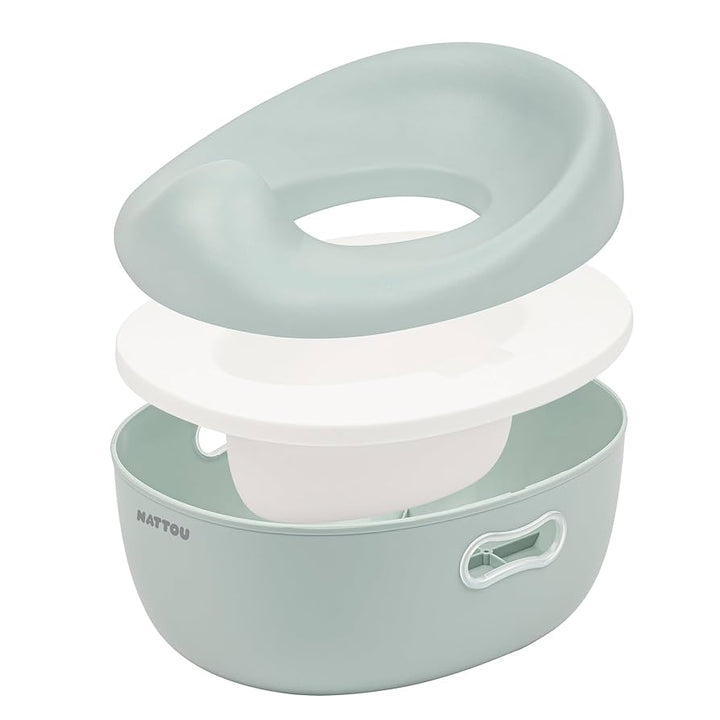Nattou 3 in 1 Potty - Green