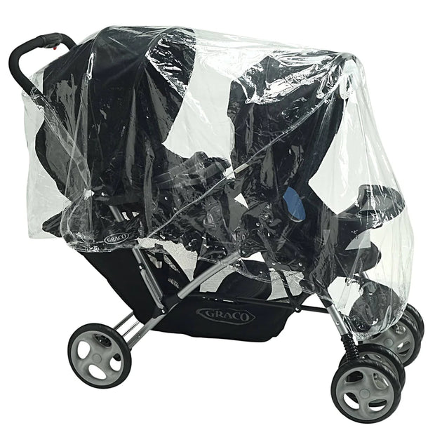 Joie double 2024 buggy rain cover
