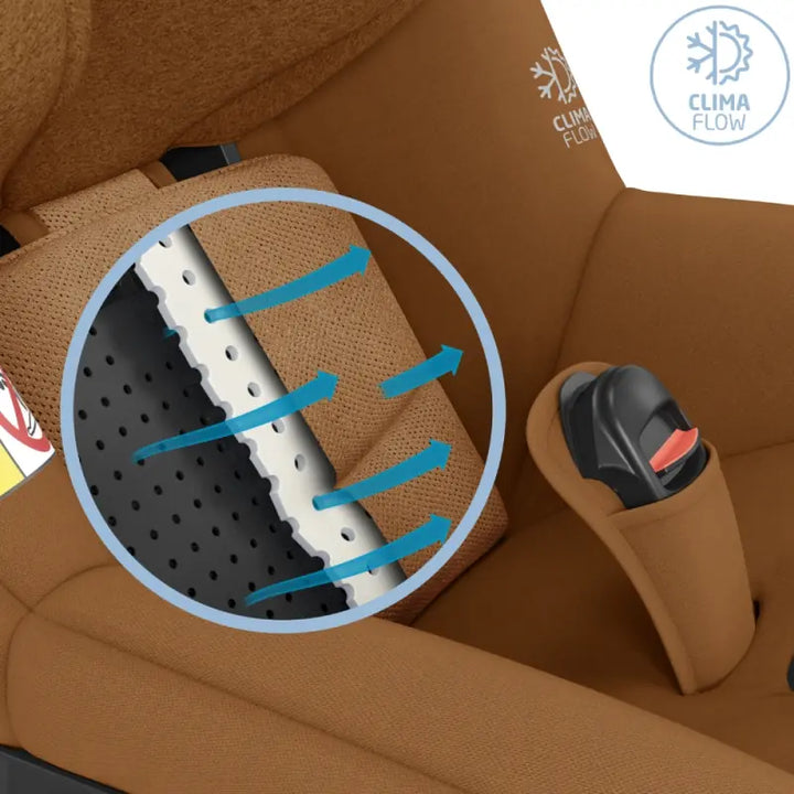 Maxi-Cosi Mica Pro Eco i-Size Car Seat - Authentic Cognac