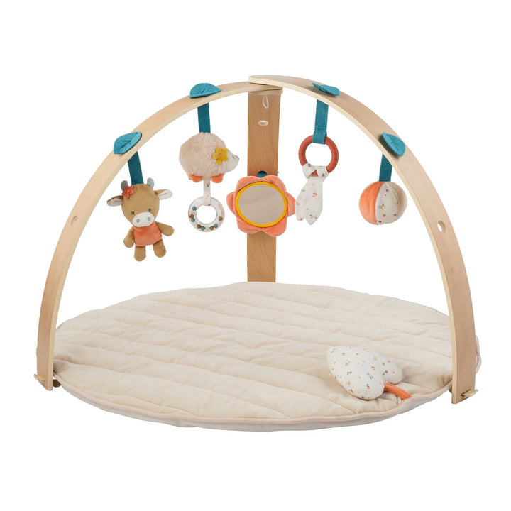 Nattou Mila, Lana & Zoe Wooden Arches Playmat