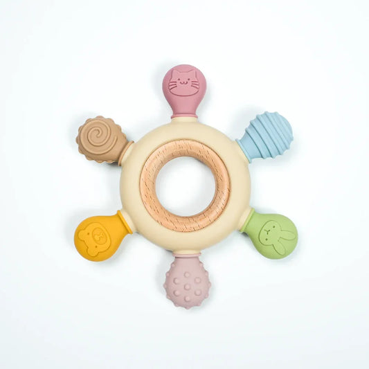 Zello Wooden Teething Ring