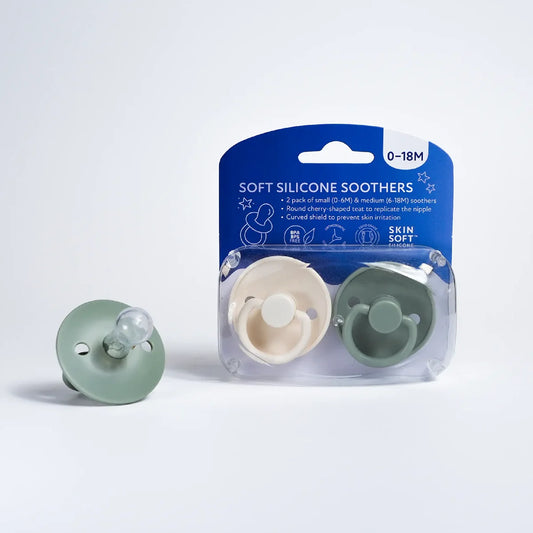 Zello Soft Silicone Soothers - 2Pack